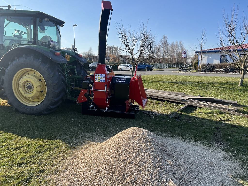 FRANSGÅRD FLISHUGGER PC-2700 PEC, KRANMATING, NOSTRESS, EKSTERN HYDR, INKL PTO - Image 2
