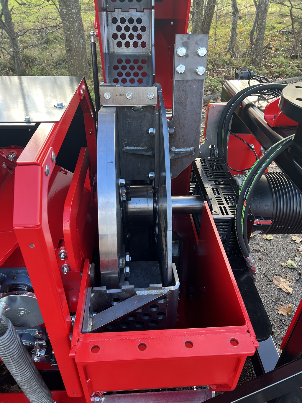FRANSGÅRD FLISHUGGER PC-2700 PEC, KRANMATING, NOSTRESS, EKSTERN HYDR, INKL PTO - Image 3