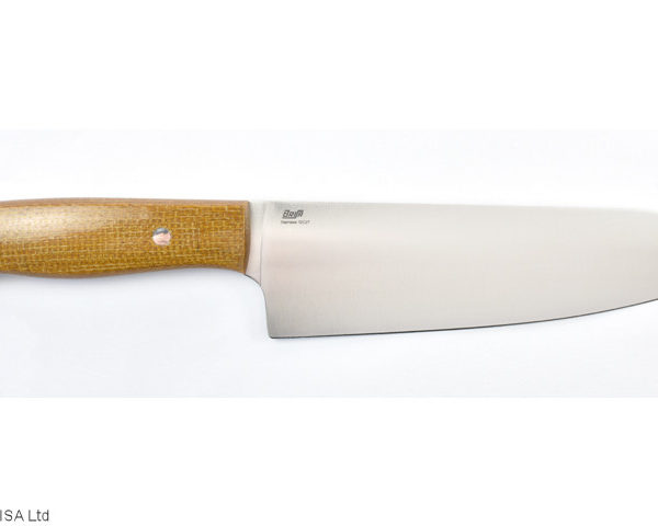 BRISA CHEF 185 KNIV MUSTARD YUTE MICARTA