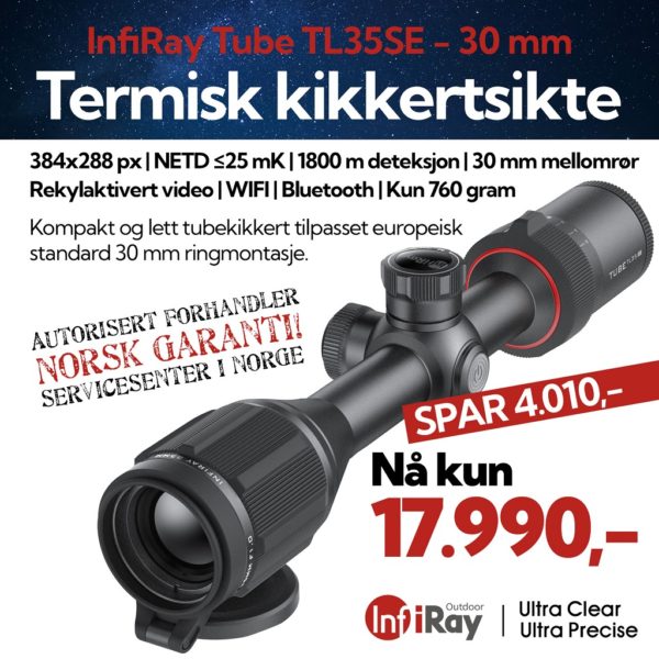 INFIRAY TL35SE TERMISK SIKTE 30MM RØR